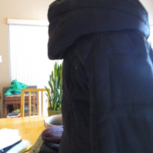 Double zippered Hooded down jacket - Picture 4 of 6